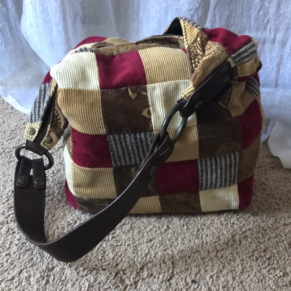 Checkered purse